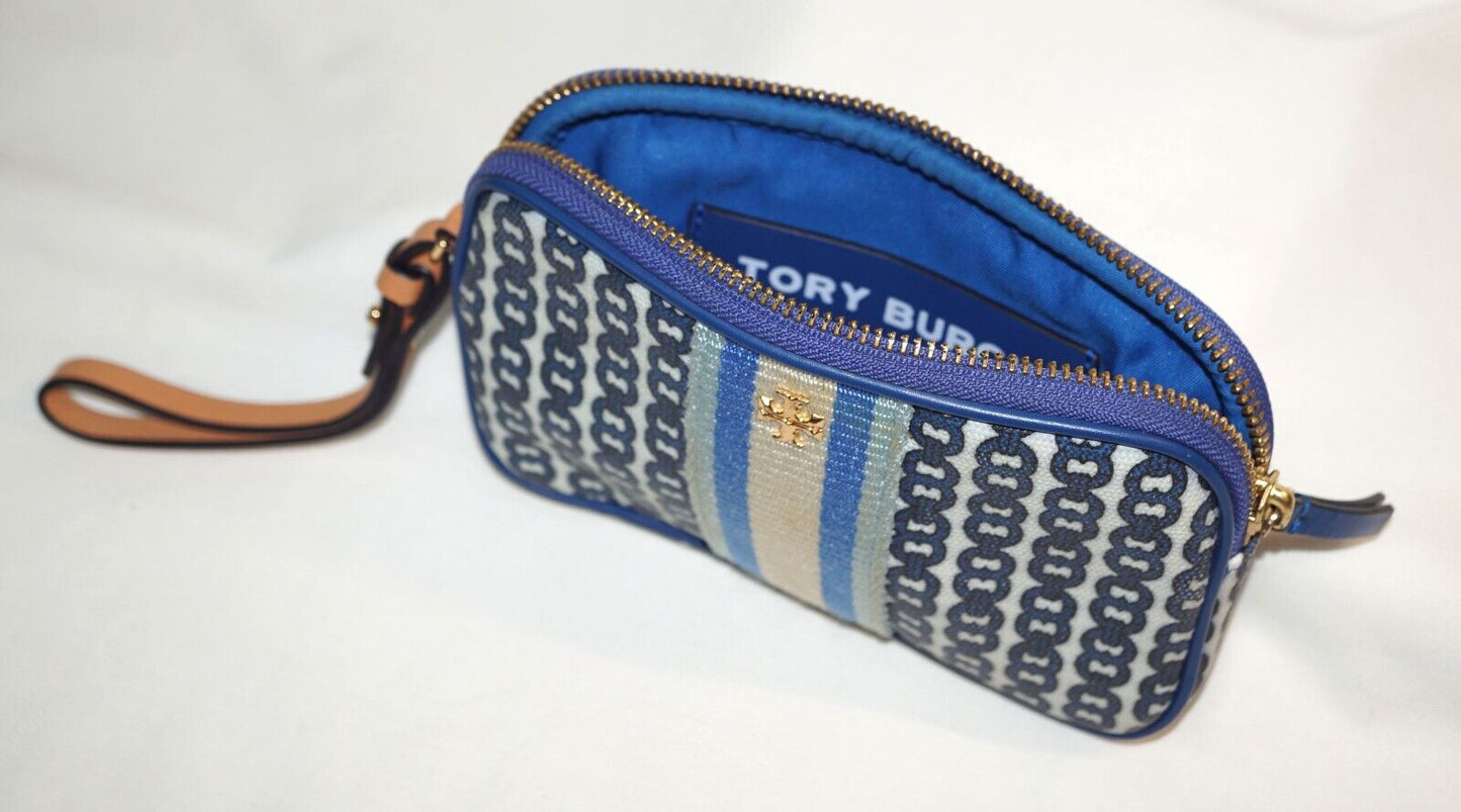 Tori Burch Gemini Link Canvas Wristlet (InS)37