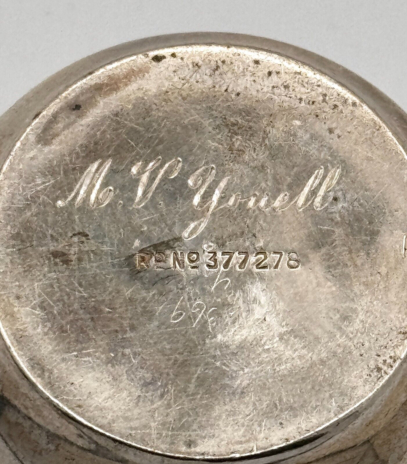 1910 British Sterling Silver Creamer by Charles Edwards, London (WeP)