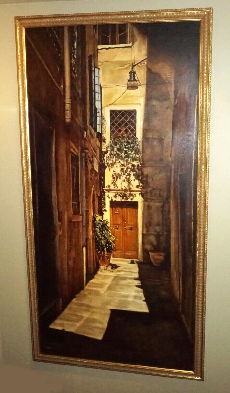 Hawaii Realism Style Oil Painting The Beloved in Venice by Madeleine McKay (McM)