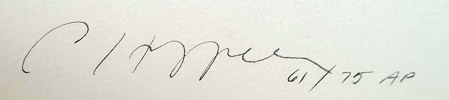 Hawaii Print AP 61/75 Hawaiian Woman Ani Ani by Pegge Hopper (B.1936)(KaM)