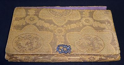 3x 19/20CT Japanese Silk Brocade Purses (Par)