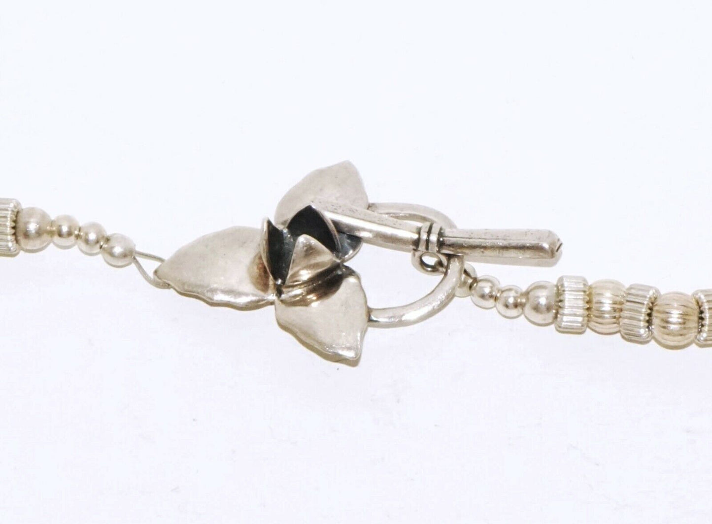 Hawaii Clear Quartz & Silver Bead Necklace Annalise Vogel’s ALV Designs (LeP)#4