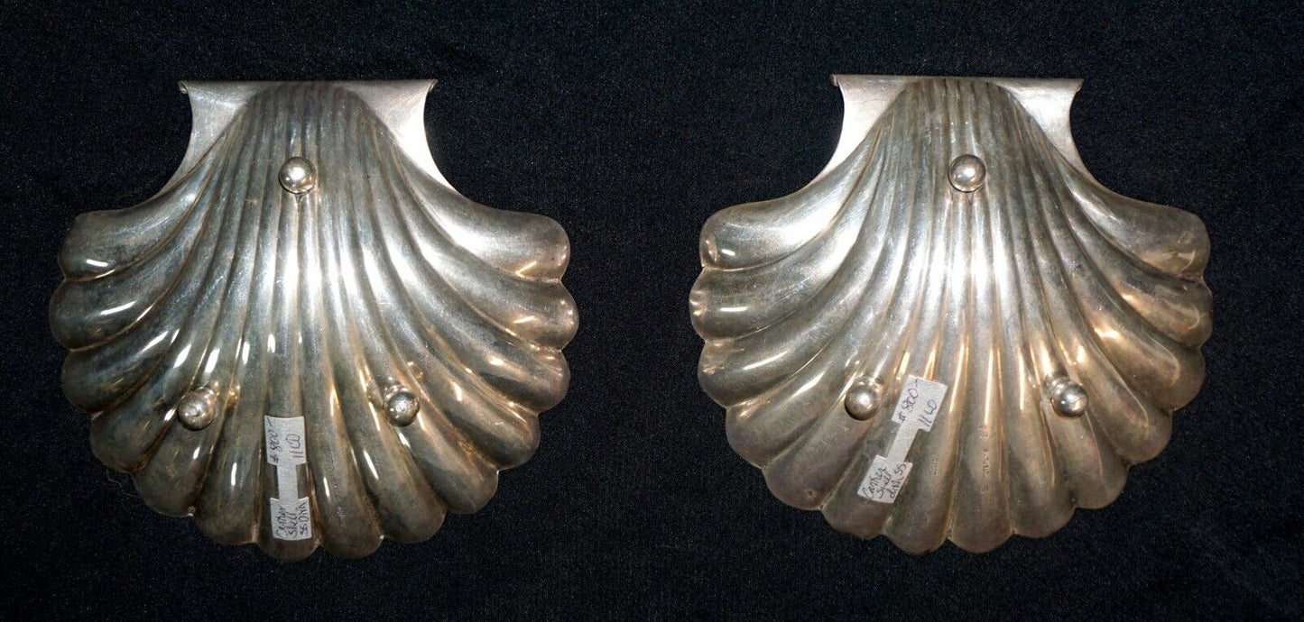 Vintage Sterling Cartier Silver Scallop Dish (AHB)