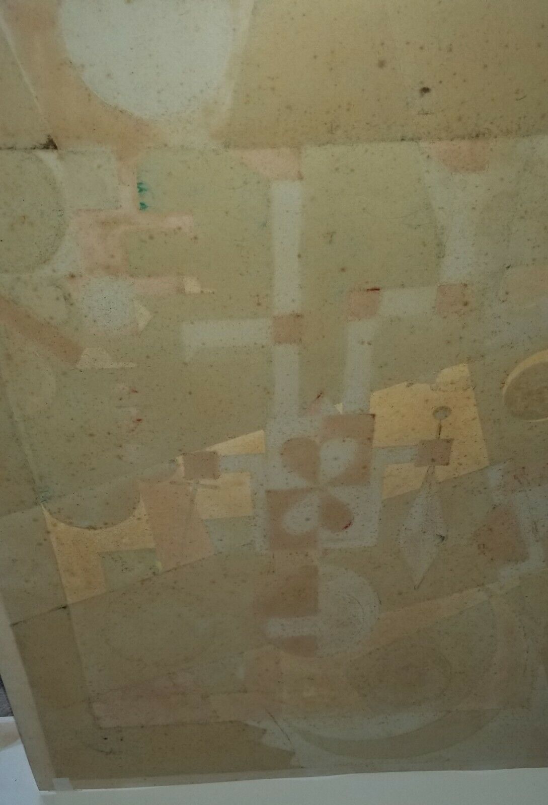 1971 Japanese Abstract Screen Print 6/25 My Sea & Sky by Ryoten Kurogi (Hic)