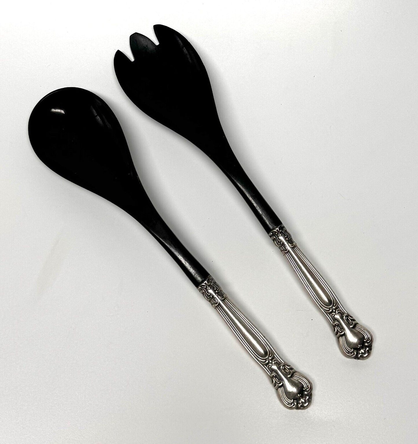 Vintage Sterling Gorham Chantille Salad Serving Set (MaC)