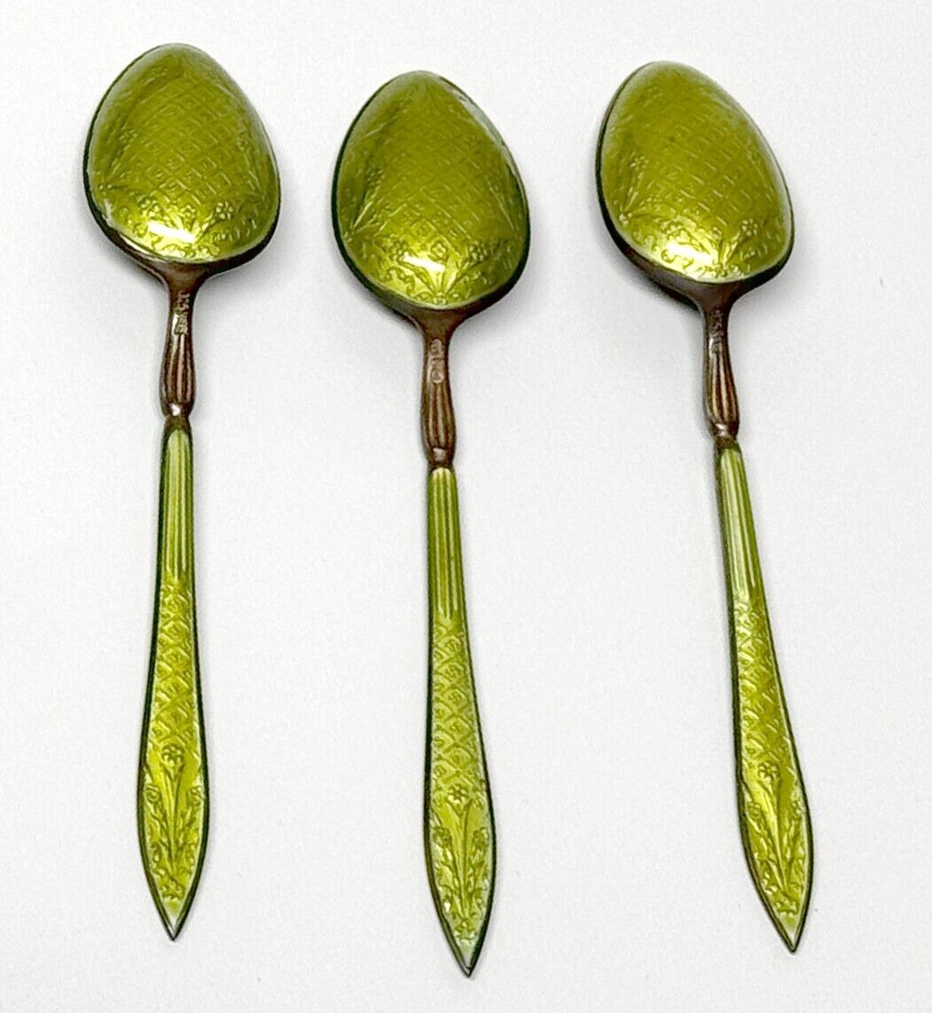 1880 Norwegian Sterling .925 Tea Set- David-Andersen Christiania Jewelers (FeP)