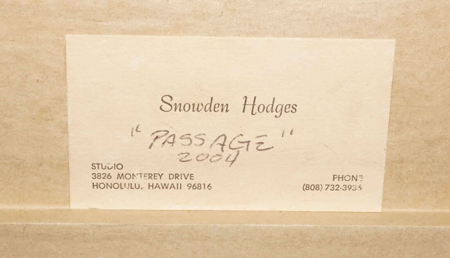 Hawaii Oil Painting Journey in Memory of Gardener McKay by Snowden Hodges (Sho)