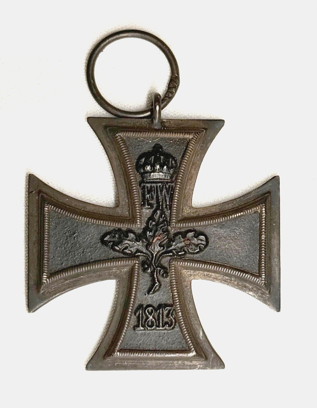 1914 German WW1 Iron Cross 2nd Class Military Metal -Maker KAG (FeP)