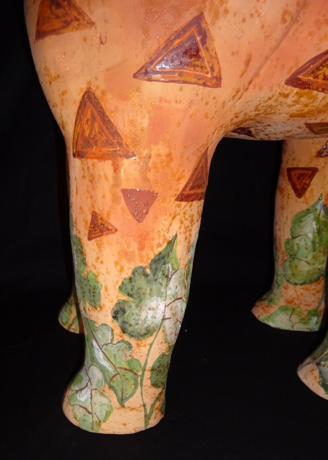 Hawaii Pottery Sculpture Horse Around Monkey Business by Vicky Chock (Z)