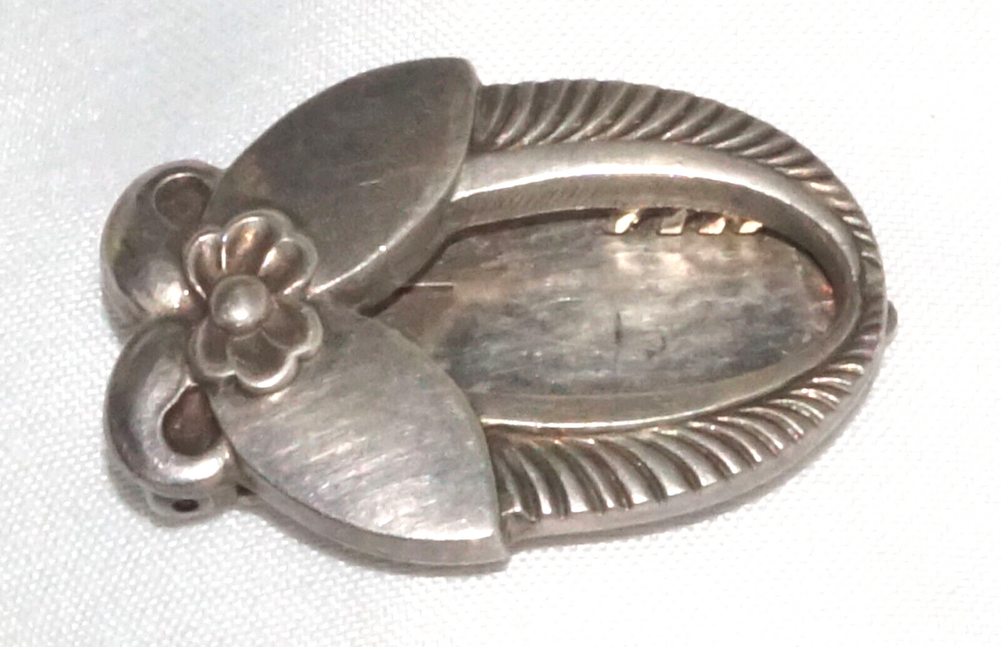 Georg Jensen Sterling Silver Cactus Brooch Clip #227 (QuC) 24