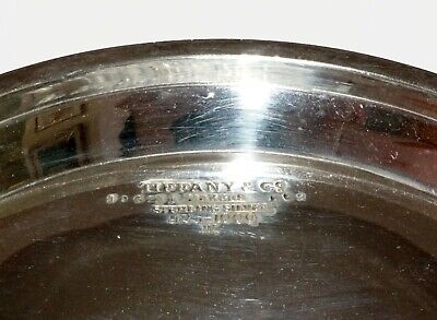 1920s US Large Sterling Silver Trumpet Vase w. Insert by Tiffany & Co. (Cwo)