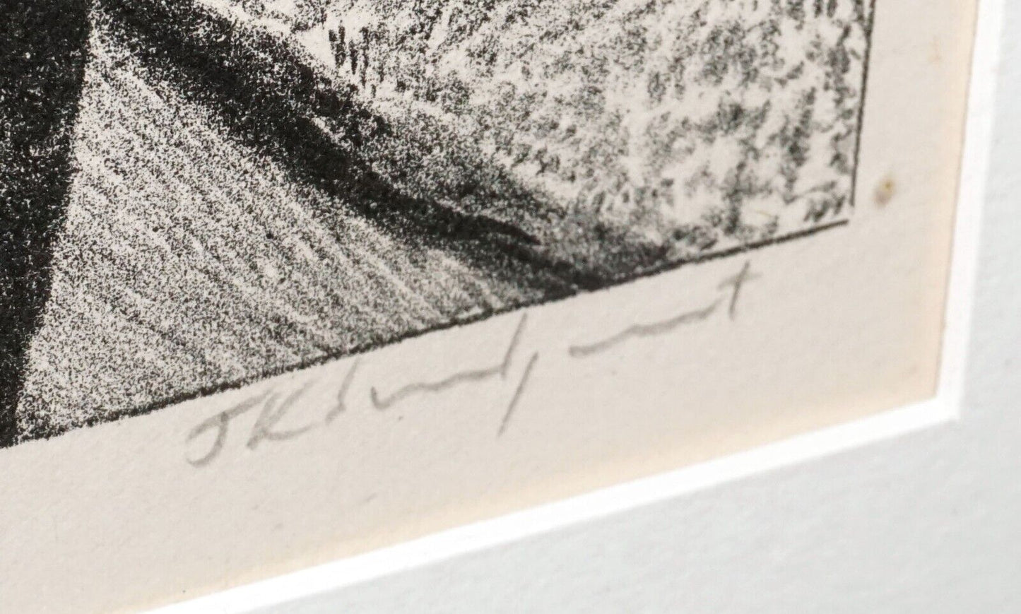 1975 German/US Litho Print 9/20 Stairs by James Karl Sundquist (b. 1949)(PaR)