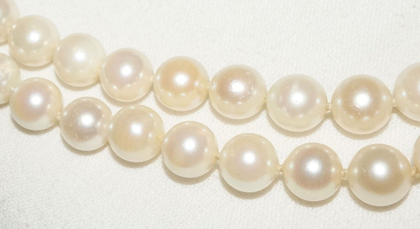 Vintage Pearl Necklace 28" no Clasp (FeD)#6