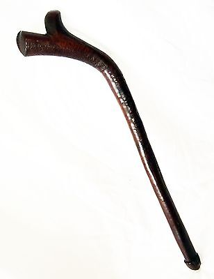 Antique Fijian Viti Wooden Carved War Club w. Kill Marks (Dil)