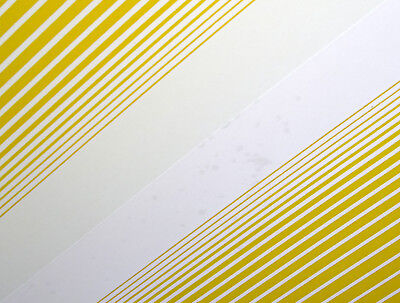 1972 New York Print 140/200 "Yellow Opt Art" by Richard Anuszkiewicz (Mim)