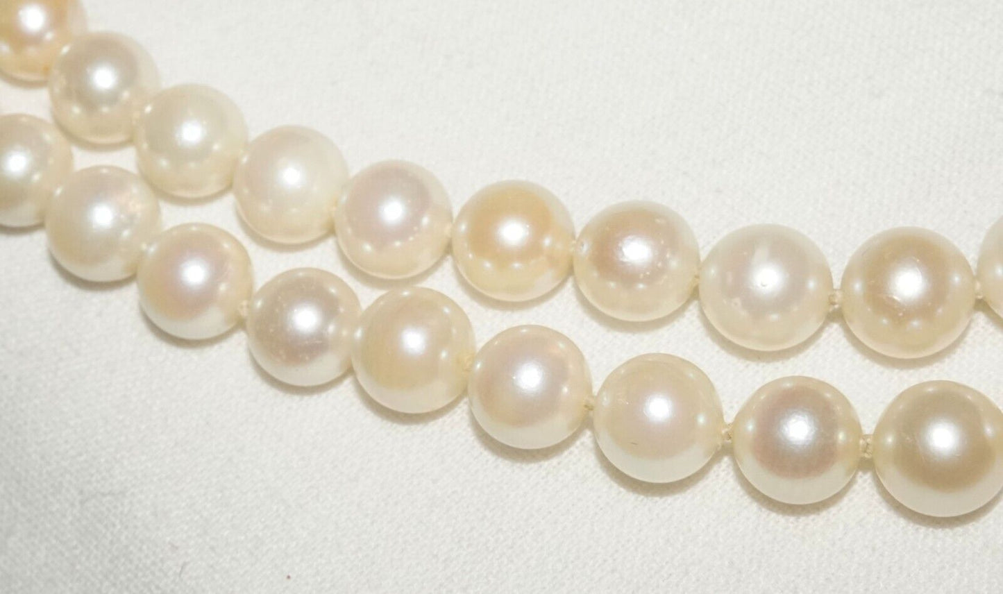 Vintage Pearl Necklace 28" no Clasp (FeD)#6
