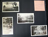 9x 1930's PHOTOS on ALBUM PAGE THAILAND & ZAMBOANGA & DAVAO PHILIPPINES (gers)