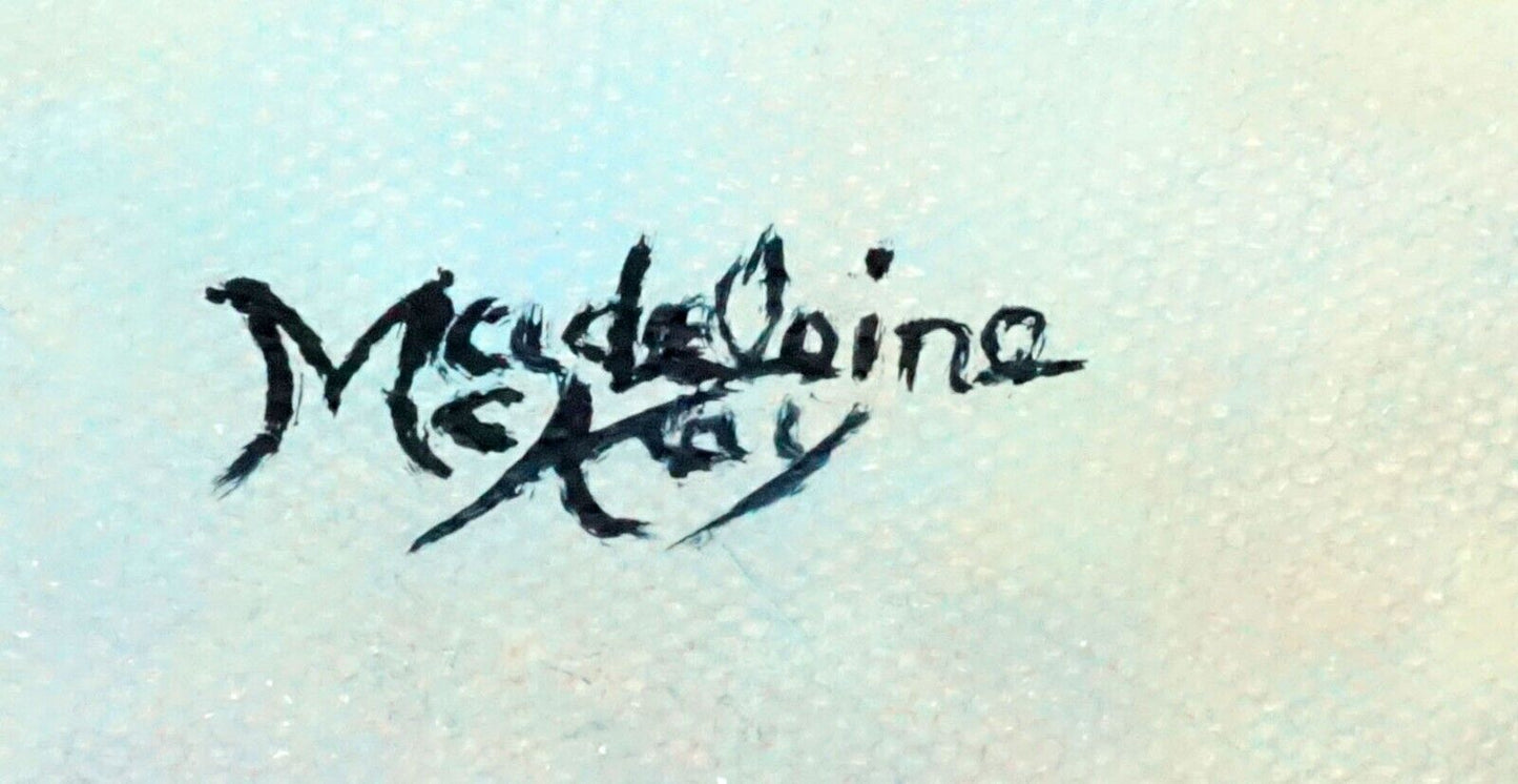 Hawaii Realism Style Oil Painting "Waialae Nui Sunset" by Madeleine McKay (McM)