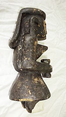 19C/20C Indonesian Nias Island Tribal Carved Ancestral Figure Statue (Eic)