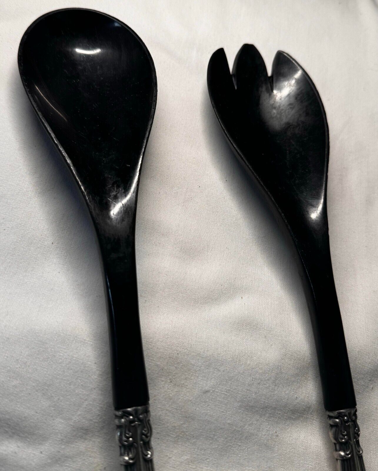 Vintage Sterling Gorham Chantille Salad Serving Set (MaC)