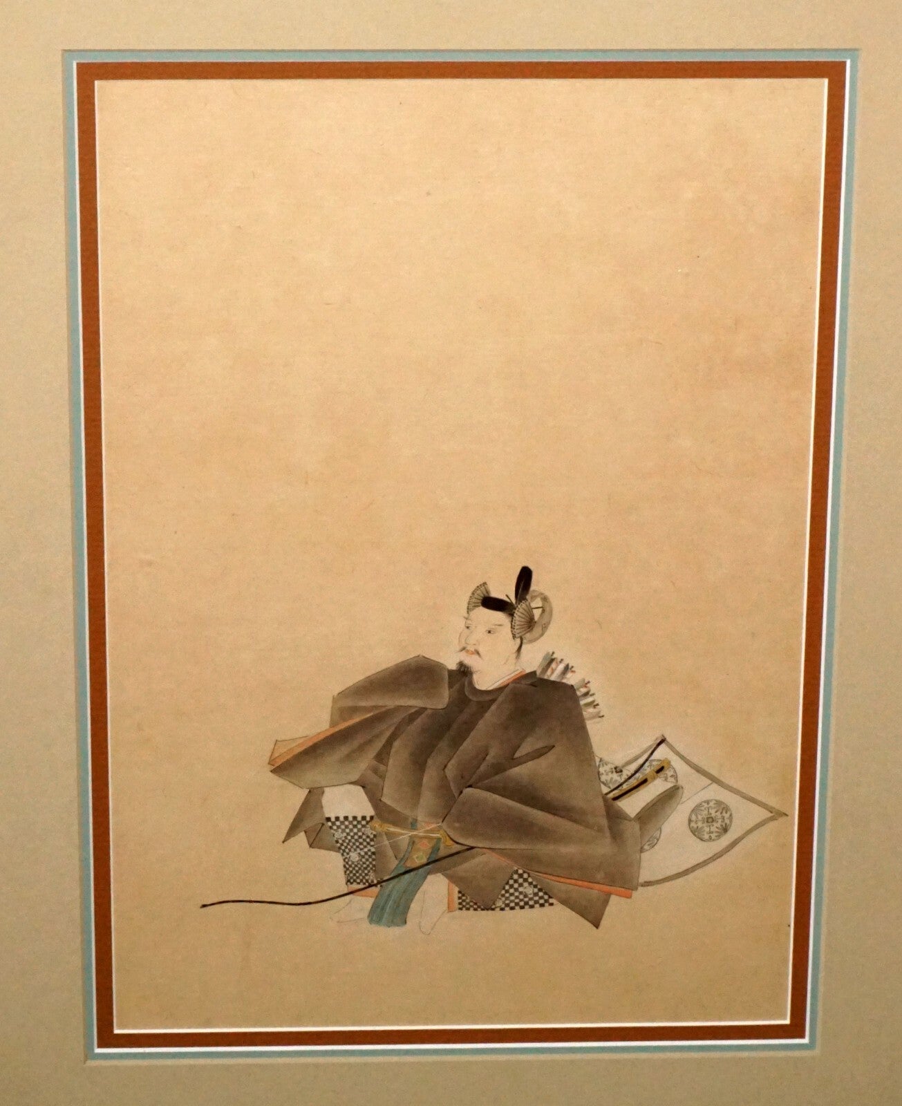 20C Japanese Framed Painting Thirty-Six Immortals of Poetry by unsigned (CWo)