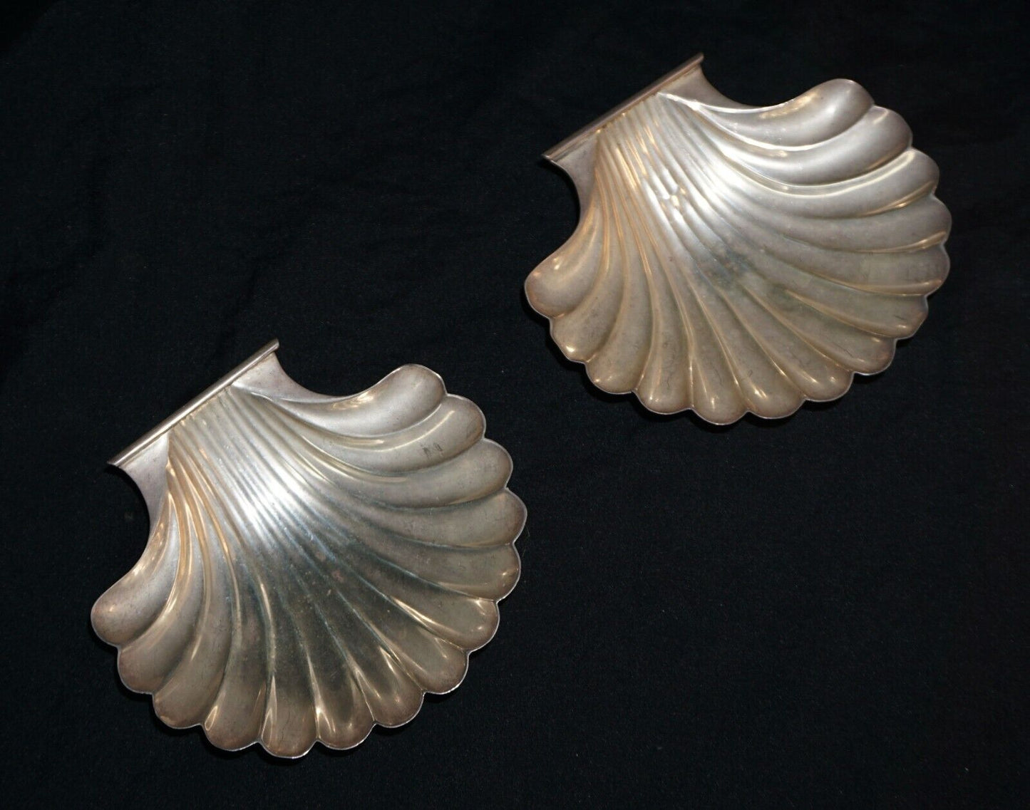 Vintage Sterling Cartier Silver Scallop Dish (AHB)