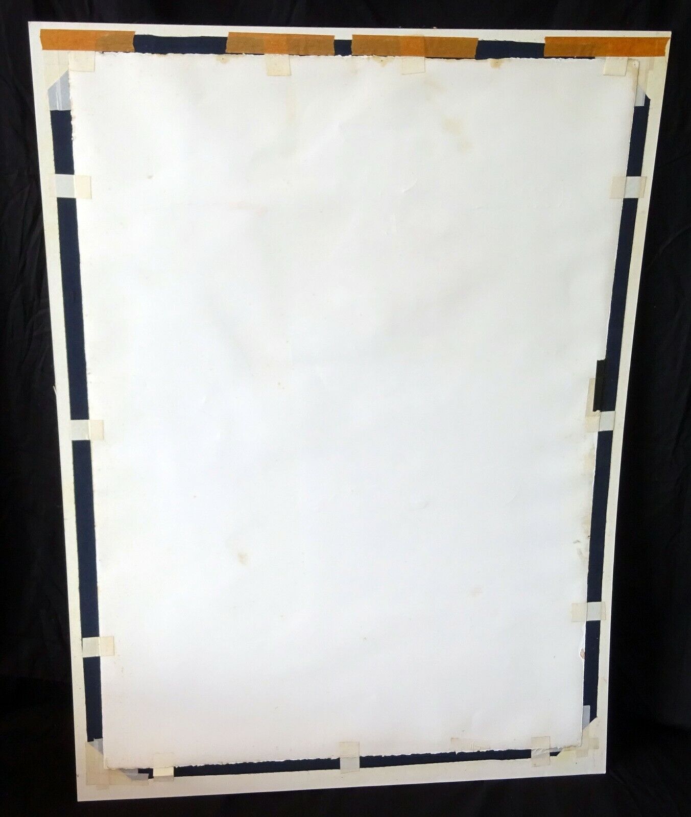 84 California Mystic Mixed media Painting Figures Michael Bowen (1937-2009)(ScD)