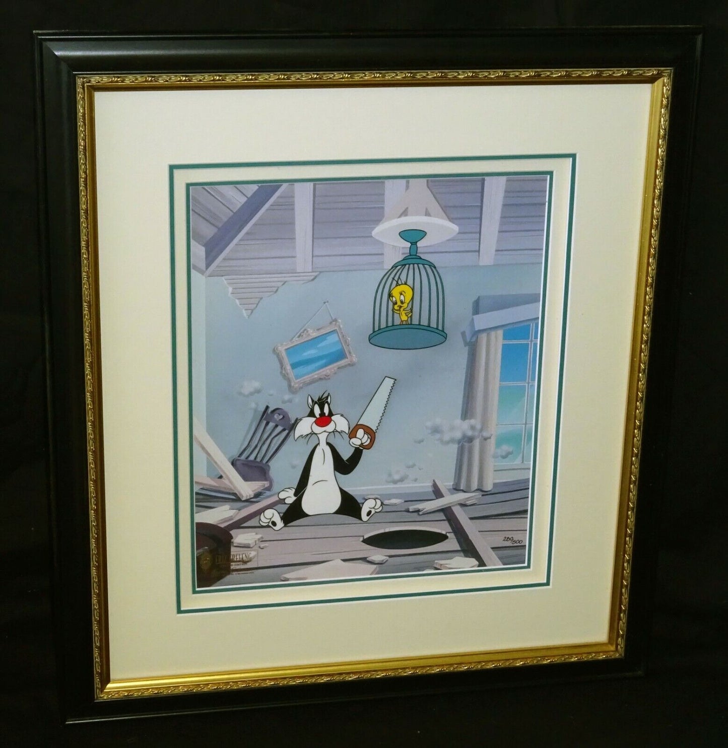 '96 US Warner Bros Print Bad Ol'Putty Tat Tweety & Sylvester Friz Freling (MeG)