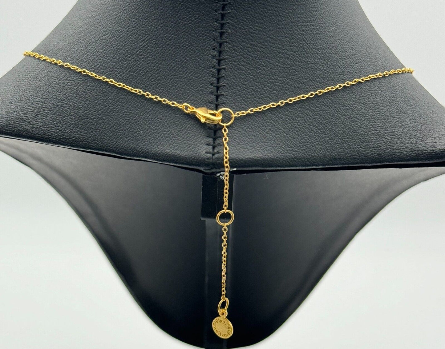 18 K Gold Vermeil Catherine Weitzman Pineapple Shaker Necklace (McC)