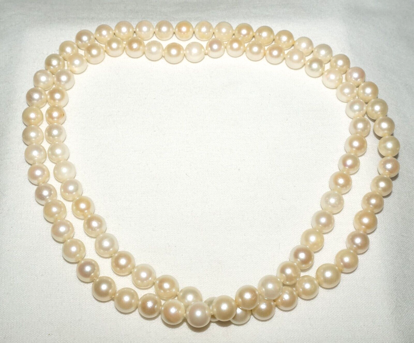 Vintage Pearl Necklace 28" no Clasp (FeD)#6