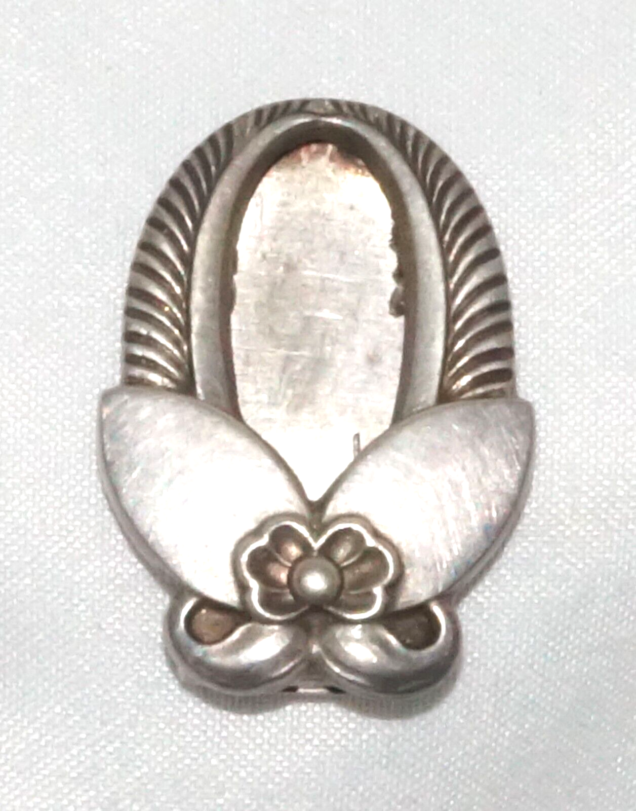 Georg Jensen Sterling Silver Cactus Brooch Clip #227 (QuC) 24