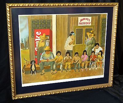 1980s French/Hawaii Color Litho 99/350 Da Hang's Pastry Shop by Guy Buffet (Hot)