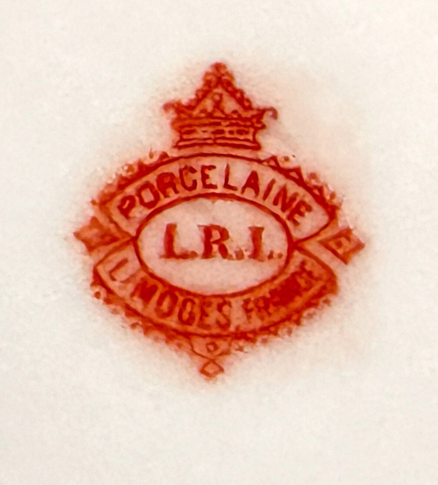 Limoge Lazeyras, Rosenfeld an Lehman Hand-Painted Porcelain Plate w Couple (LeD)