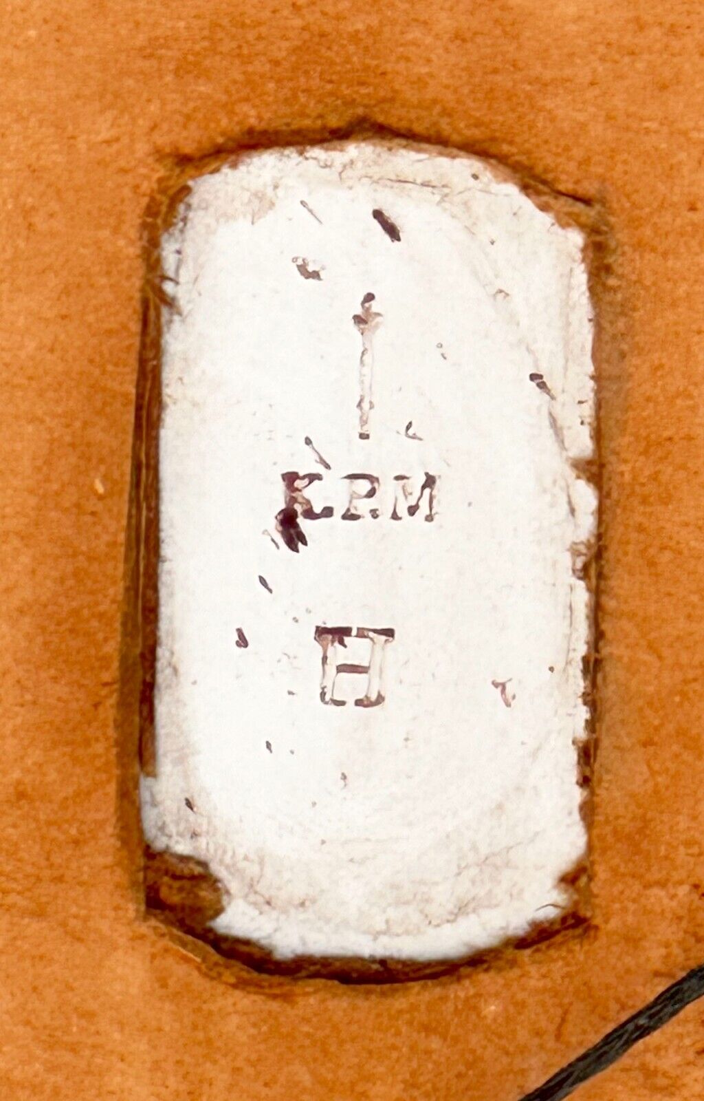 Circa 1880 KPM Porcelain Plaque of Winemaker & Patron (LeD)