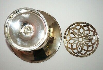 1920s US Large Sterling Silver Trumpet Vase w. Insert by Tiffany & Co. (Cwo)