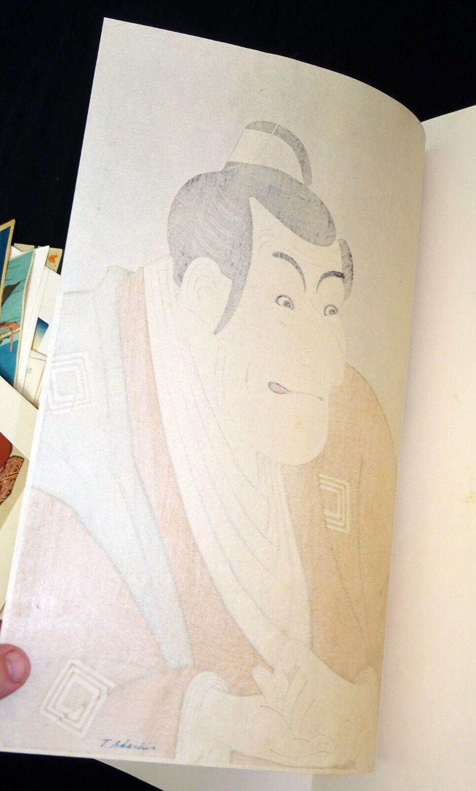 Japanese Woodblock Print Reproduction after Sharaku by Adachi Institute (Mod)