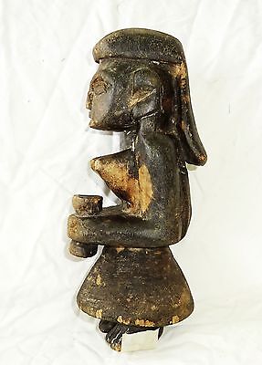 19C/20C Indonesian Nias Island Tribal Carved Ancestral Figure Statue (Eic)
