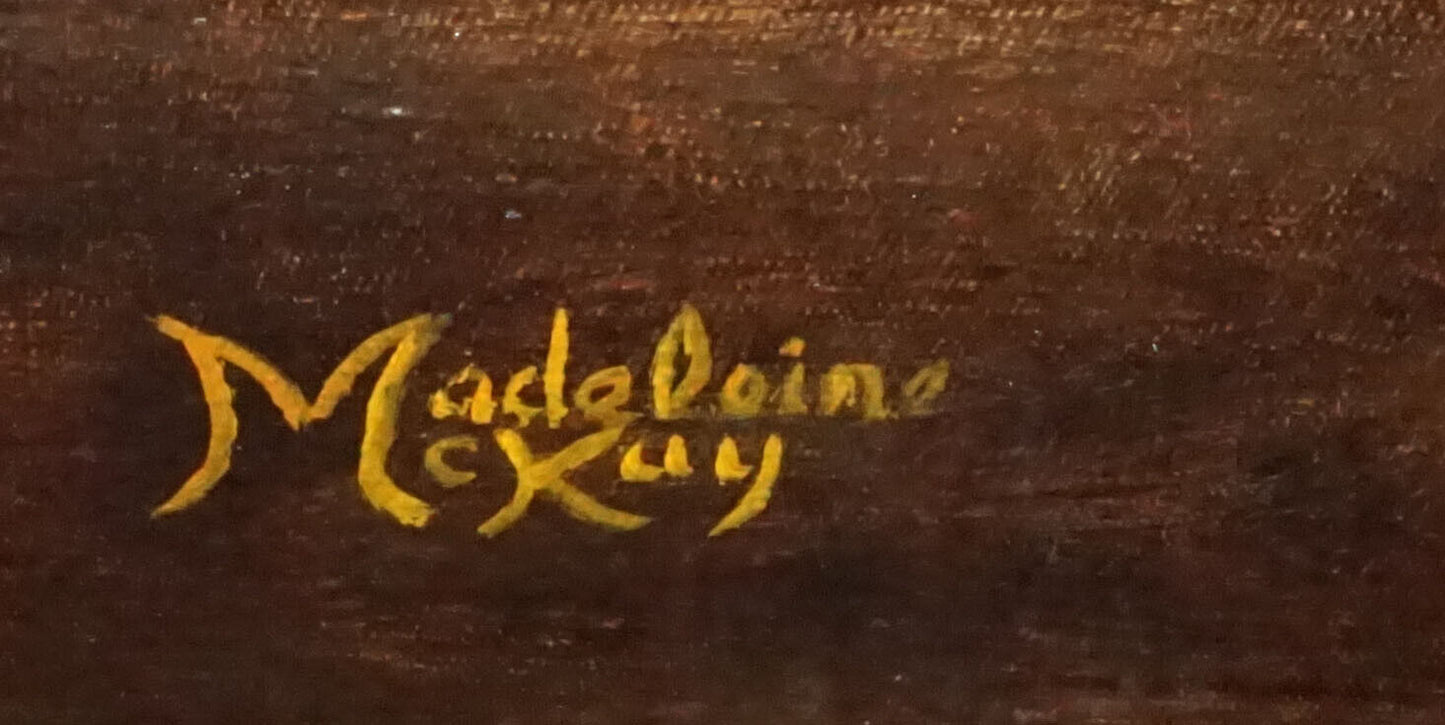 Hawaii Realism Style Oil Painting The Beloved in Venice by Madeleine McKay (McM)