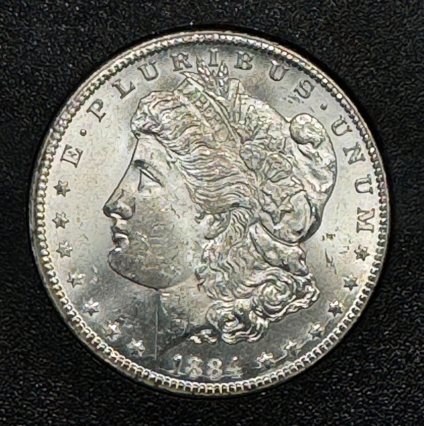 1884 Carson City GSA Morgan Silver Dollar with Box and COA ~ Uncirculated (TuD)