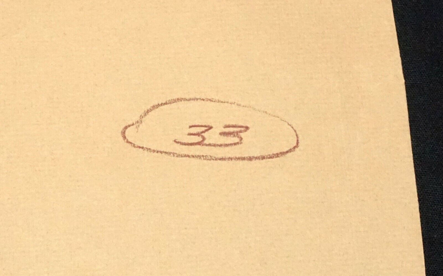 Hawaii Conte Crayon Drawing Painting Seated Male Nude Snowden Hodges (Sho)#33