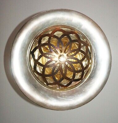 1920s US Large Sterling Silver Trumpet Vase w. Insert by Tiffany & Co. (Cwo)