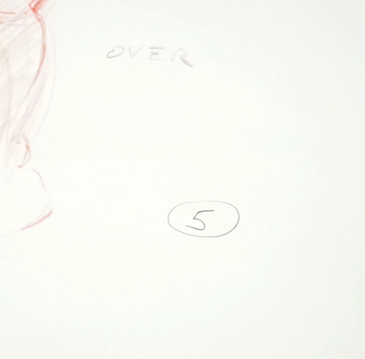 Hawaii Graphite & Colored Pencil Drawing Seated Male Nude Snowden Hodges (Sho)#5