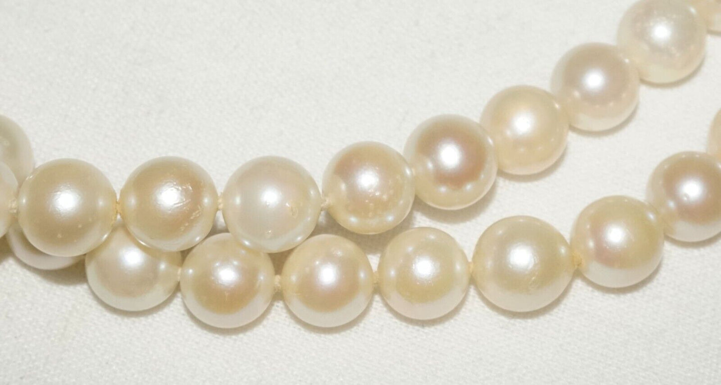 Vintage Pearl Necklace 28" no Clasp (FeD)#6