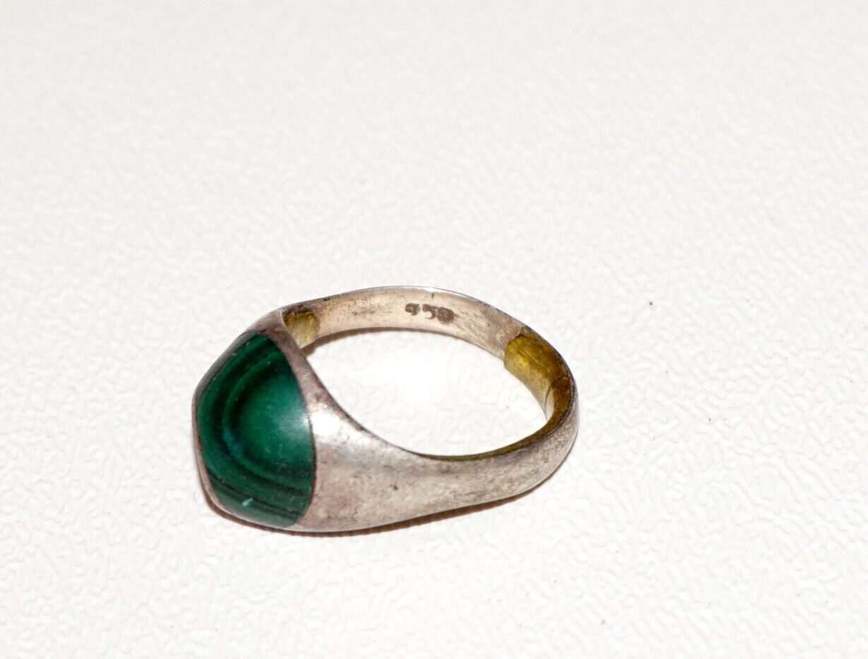 5x Sterling Silver Rings Opals Rubies Garnets Moonstone Topaz Malachite (NoN)R40