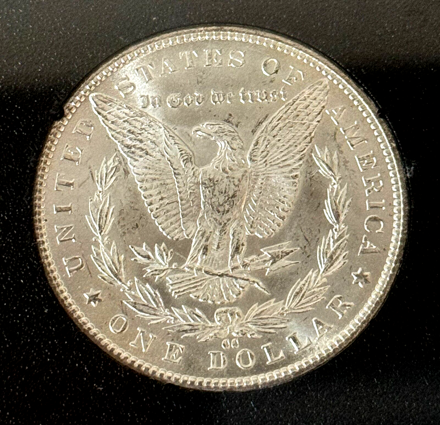 1884 Carson City GSA Morgan Silver Dollar with Box and COA ~ Uncirculated (TuD)