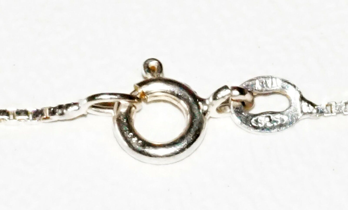 3Pc Vintage Sterling Silver Necklaces & Heart Motif Locket Pendant (SaR)#189