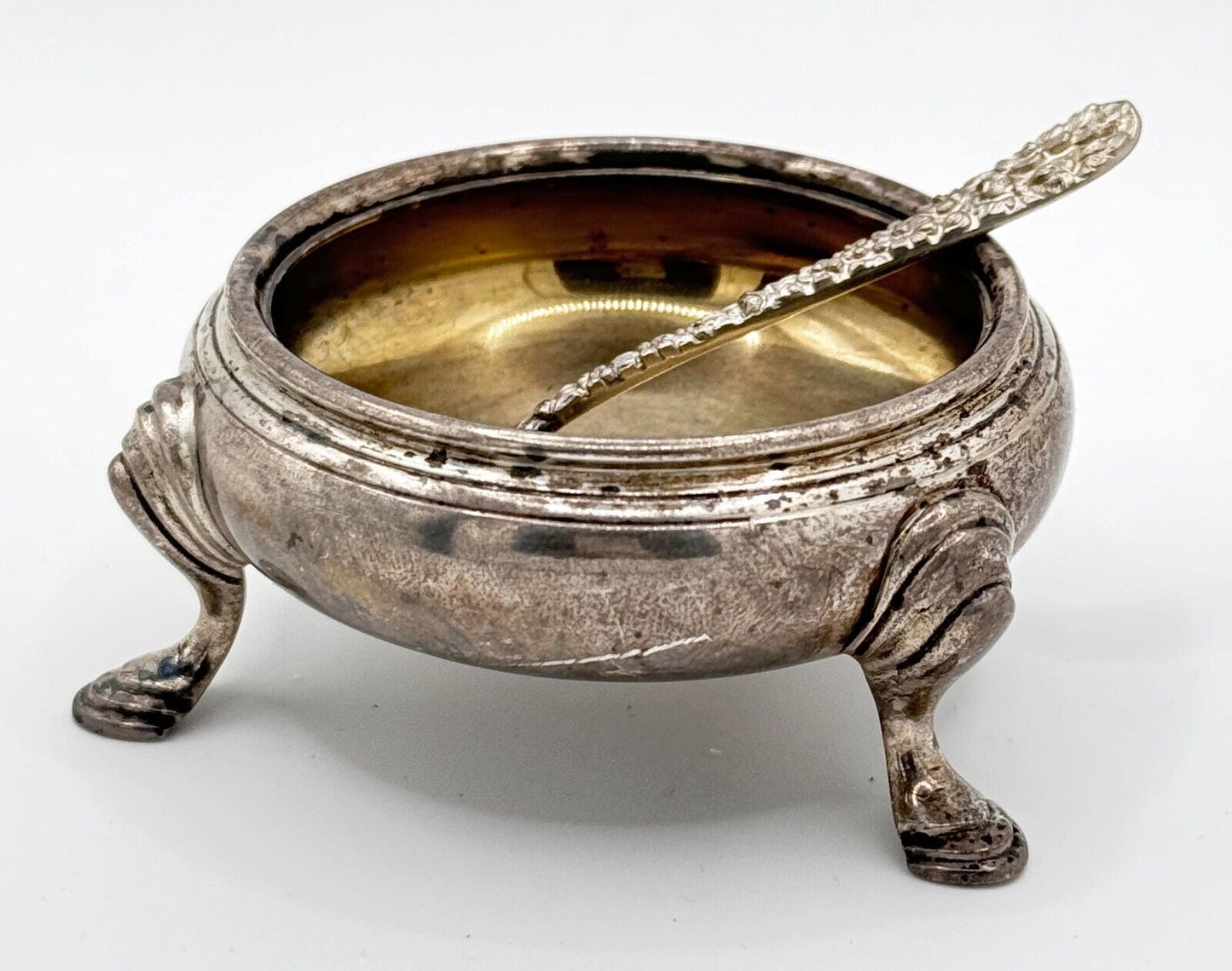 1916 Sterling Silver Tiffany & Co. Salt Cellar Model 8670 (WeP)