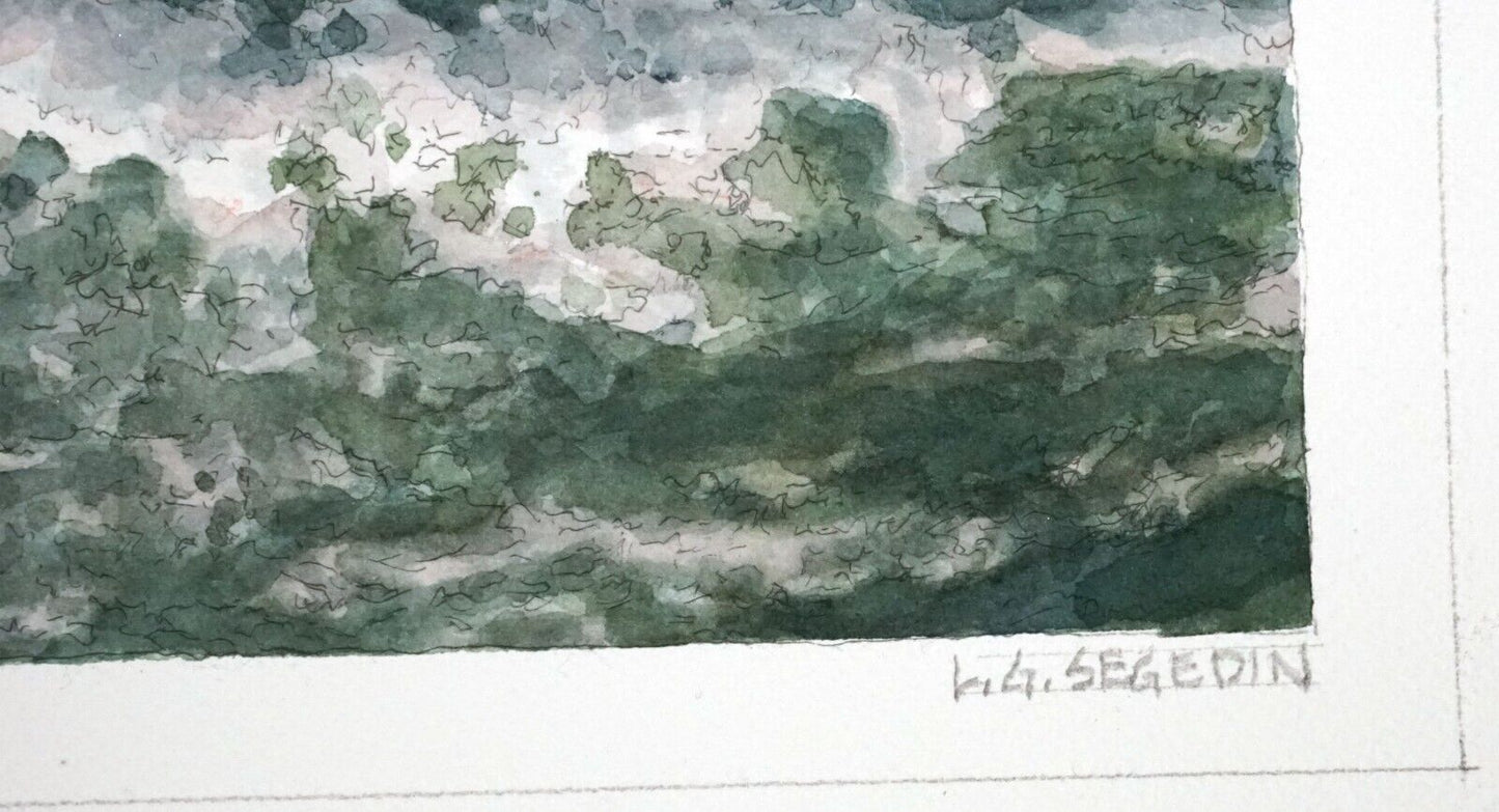 Hawaii Watercolor Painting Eddie Aikau Surf Contest 2023 by Larry Segedin #200