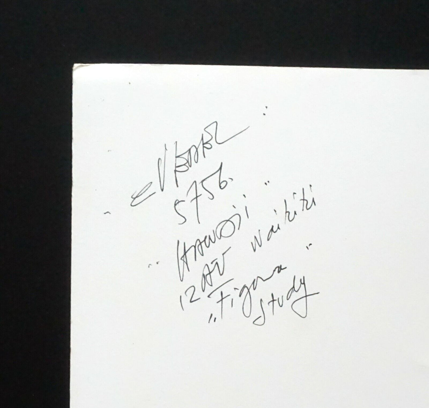 France Hawaii Outsider Art Mixed Media Painting Figure by Claude Vedel (EtJ)#2