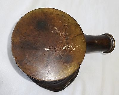 19CT Chinese Bronze Iron (no handle) w. Key Fret Pattern Motif (Lu)